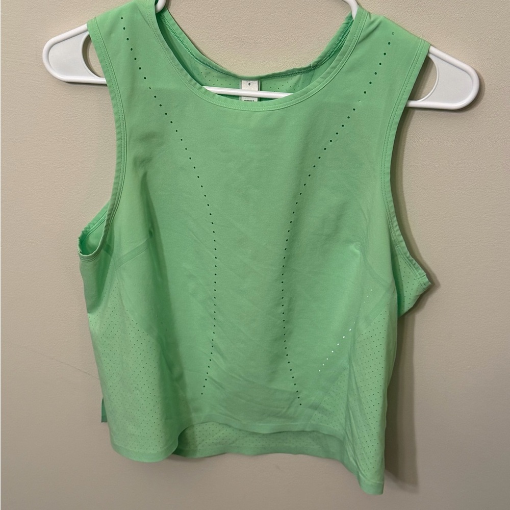 lululemon athletica Green Swiftly Ventilated Run Tank